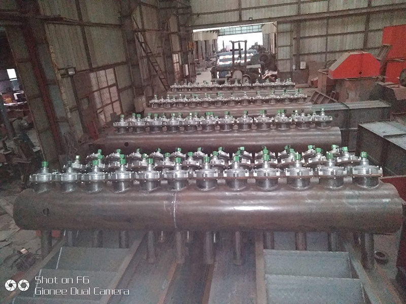 除塵器脈沖閥及平臺梯子發(fā)貨